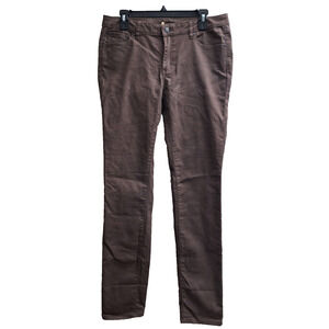 PrAna Kara Jeans 12T Plum Purple Low Rise Skinny Slim Stretch Organic Cotton NWT